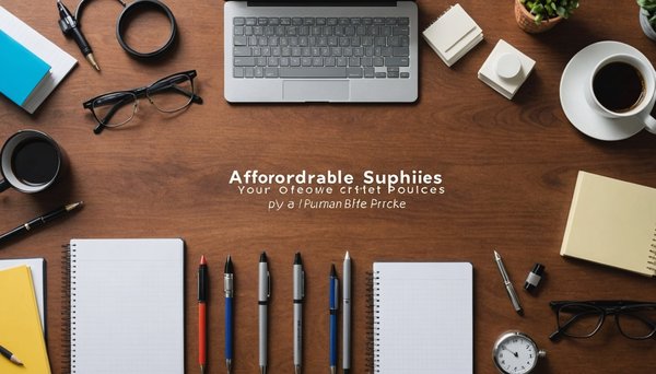 Fournitures de bureau pas cher : vos essentials à petit prix !