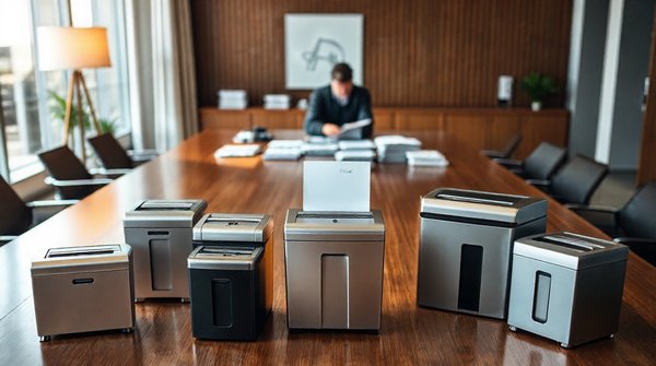 Top choix de destructeurs de papier à coupe croisée : sécurité et performance maximales